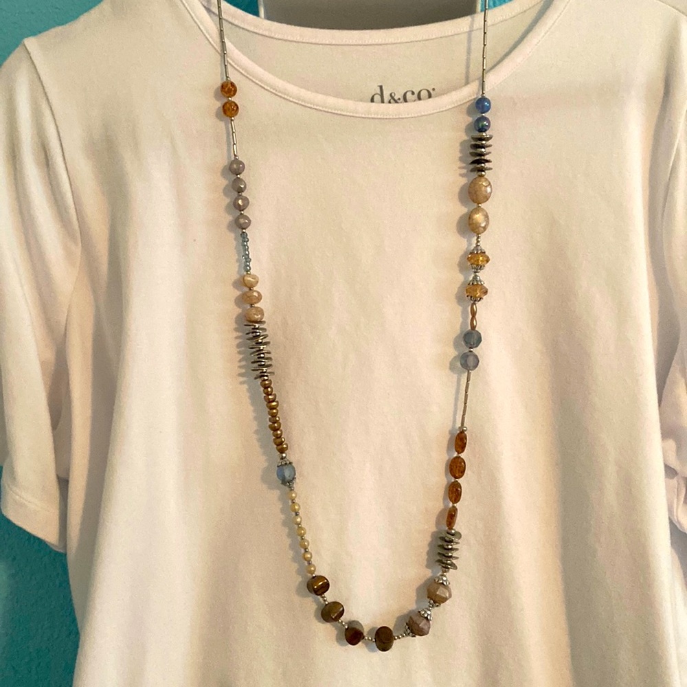 Chicos Beaded Necklace
